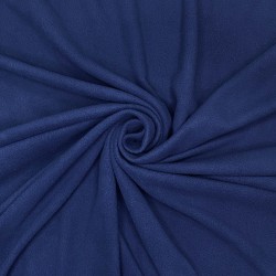 Флис Односторонний 130 гр/м2, цвет Темно-синий (на отрез)  в Таганроге
