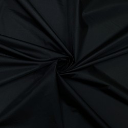 Ткань Дюспо 240Т WR PU Milky, цвет Черный (на отрез)  в Таганроге