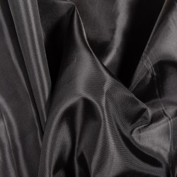 Ткань подкладочная Таффета 190Т, цвет Черный (на отрез)  в Таганроге