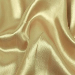 Ткань Атлас-сатин ЛЮКС, цвет Золотой (на отрез)  в Таганроге