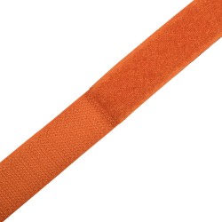 Контактная лента 25мм  Оранжевый (велькро-липучка, на отрез)  в Таганроге