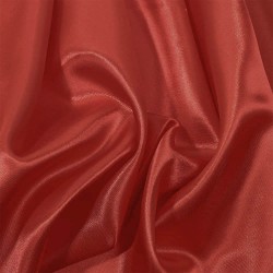 Ткань Атлас-сатин, цвет Красный (на отрез)  в Таганроге