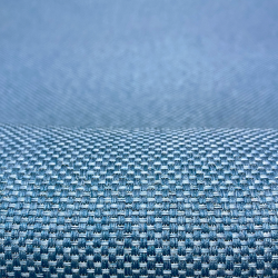 Ткань Блэкаут для штор светозатемняющая 85% &quot;Рогожка Синяя&quot; (на отрез)  в Таганроге
