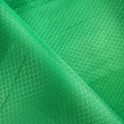 Ткань Оксфорд 300D PU Рип-Стоп СОТЫ, цвет Зелёный (на отрез)  в Таганроге