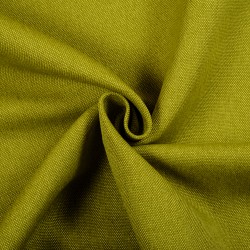 Ткань Рогожка (мебельная), цвет Зелёный (на отрез)  в Таганроге