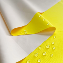 Водонепроницаемая Дышащая Мембранная ткань PU 10'000, цвет Жёлтый (на отрез)  в Таганроге