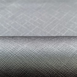 Ткань Блэкаут для штор светозатемняющая 100% &quot;Орнамент Серый&quot; (на отрез)  в Таганроге